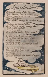 Songs of Innocence and of Experience, Plate 31, Introduction (Bentley 30)